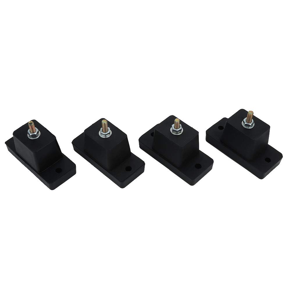 GLOGLOW Shock Proof Air Conditioner Accessories - Vibration Dampening Base & Cushion Pad for Outdoor AC Bracket - Reduce Noise & Protect Floors (Patio, Garage, Rooftop Installation)
