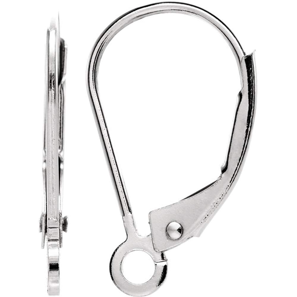 Handmade Sterling Silver Acoustic Guitar Lever Back Earrings | Musical Jewelry for Women | USA Made | Perfect for Concerts, Music Festivals & Gift Giving