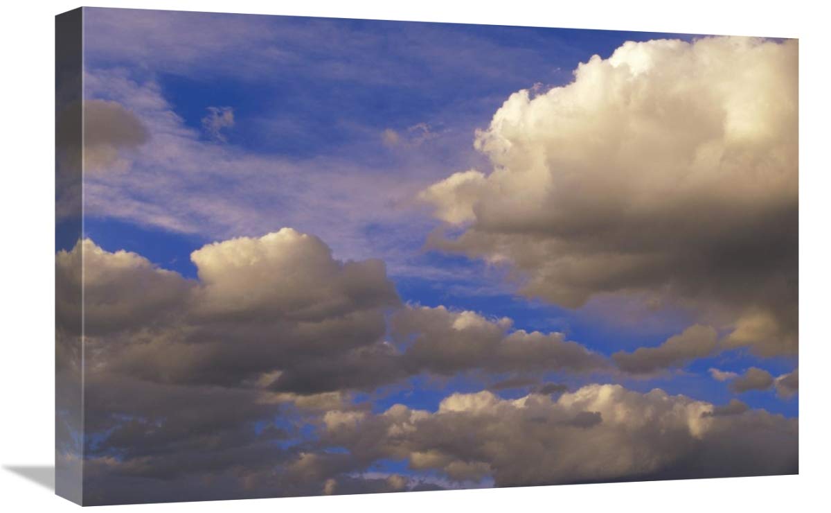16 x 24 Inch Vibrant New Mexico Landscape Art Print - Colorful Clouds Against Blue Sky by Tim Fitzharris | Perfect for Home Decor, Office Wall Art & Gift Ideas