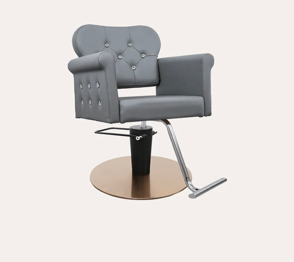 Glam II Salon Chair - Professional Hydraulic Beauty Styling Chair for Hairdressers & Stylists | Perfect for Salons, Spas & Home Use
