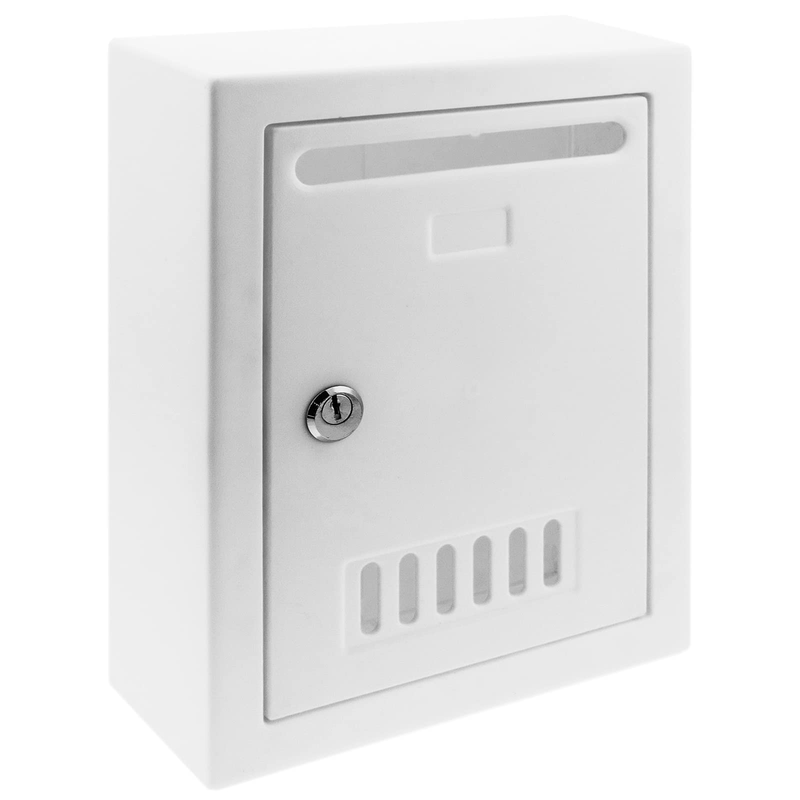 White Plastic Mailbox 8.1