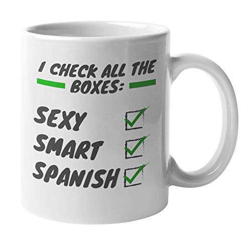 Stylish Spanish Ceramic Coffee & Tea Mug - 11oz Handmade Dinnerware for Home & Office Use - Perfect Gift for Coffee Lovers