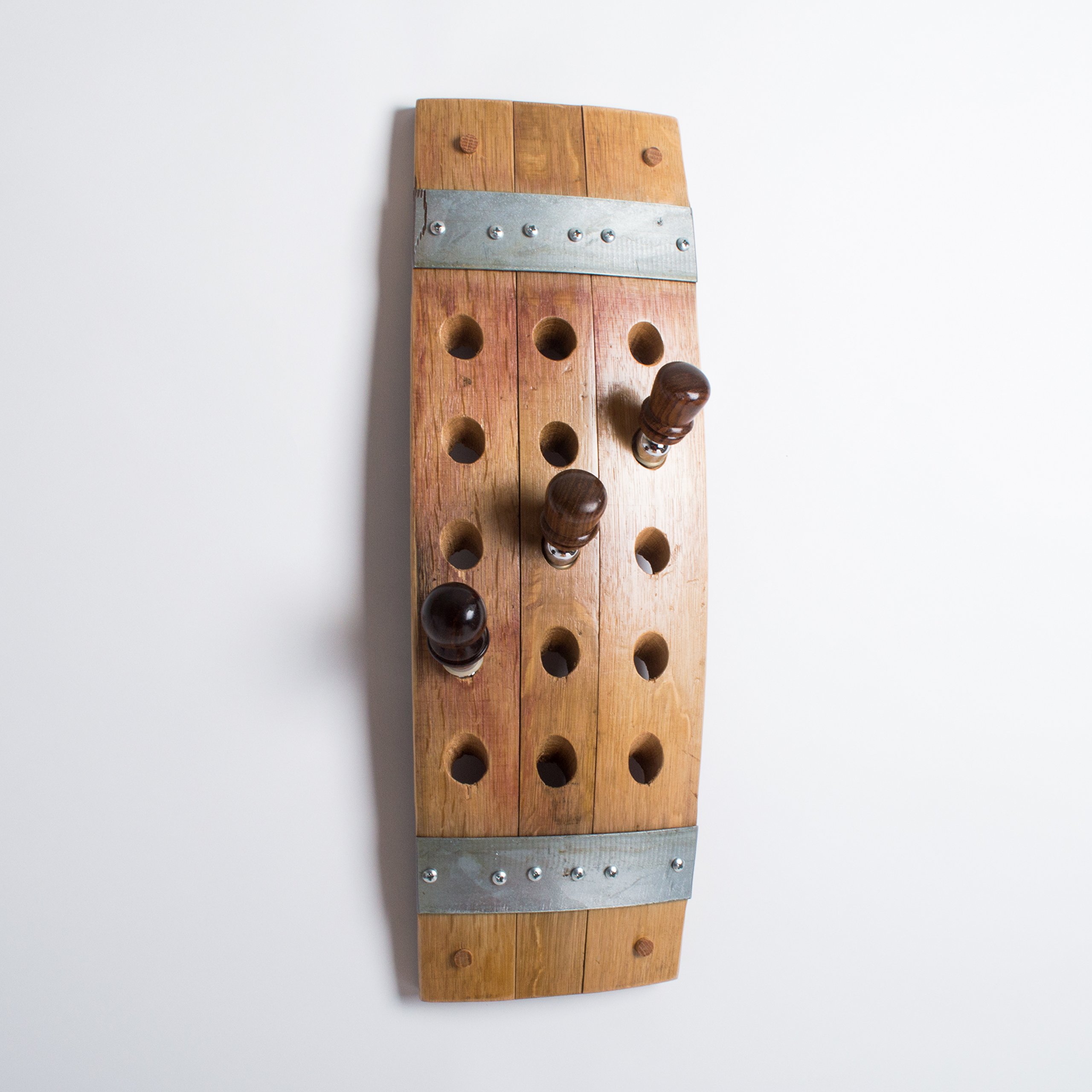 Wall Mount Wine Stopper Rack - Premium Stainless Steel Wine Cork Holder for Kitchen & Bar Organization - Perfect for Home, Restaurant, and Wine Cellar Storage