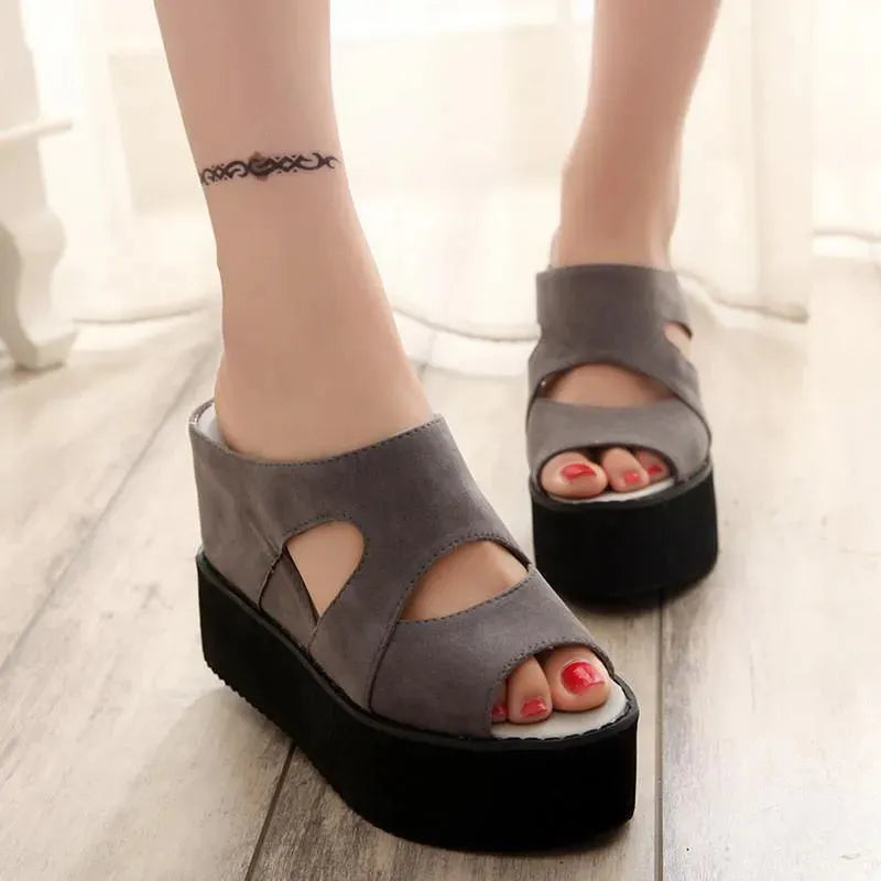 Women's Comfortable Platform Wedge Sandals - Summer Casual & Dressy Shoes for Beach, Party, and Everyday Wear