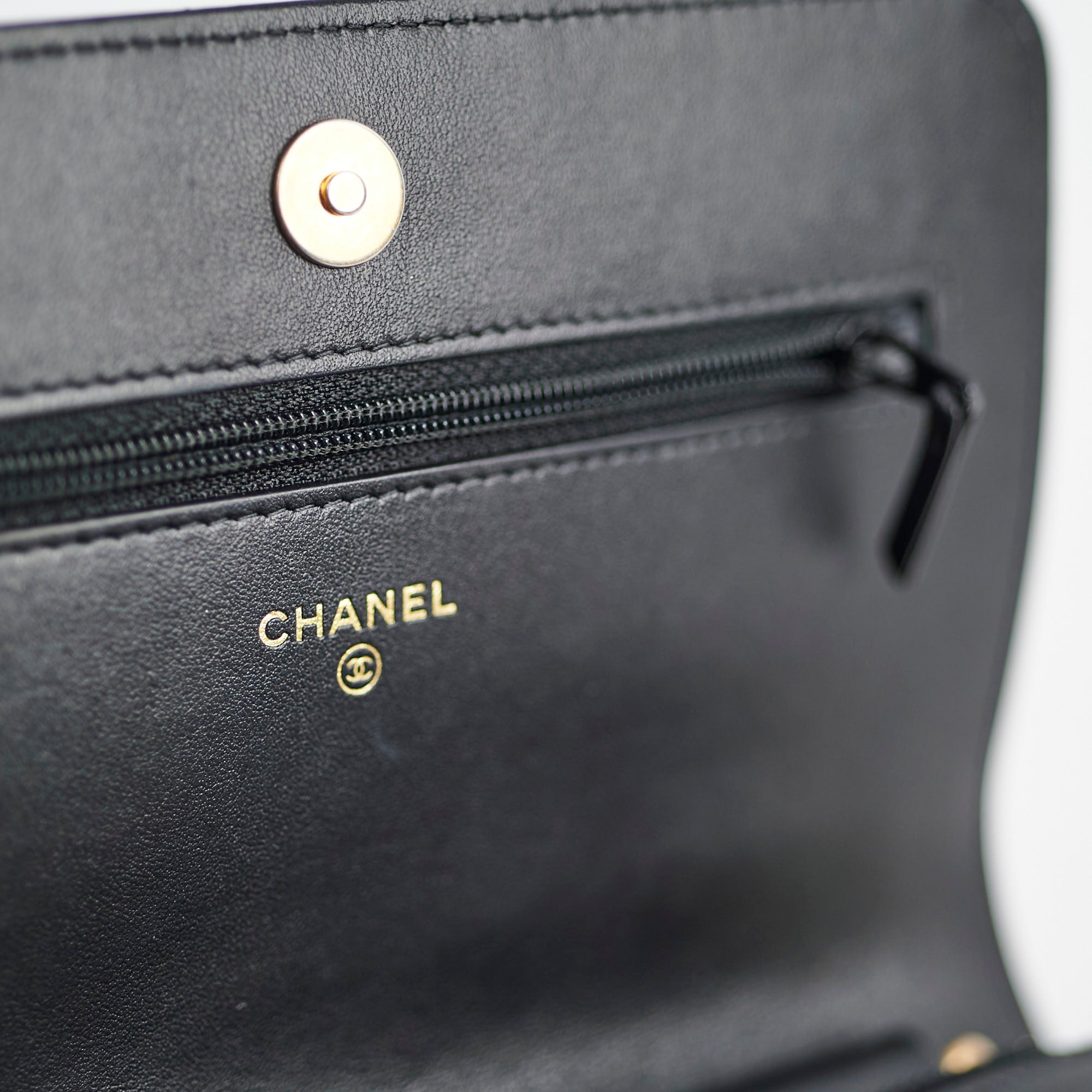 Chanel Boy Caviar Black Wallet On Chain - Luxury Crossbody Bag for Women, Perfect for Evening Parties & Daily Use