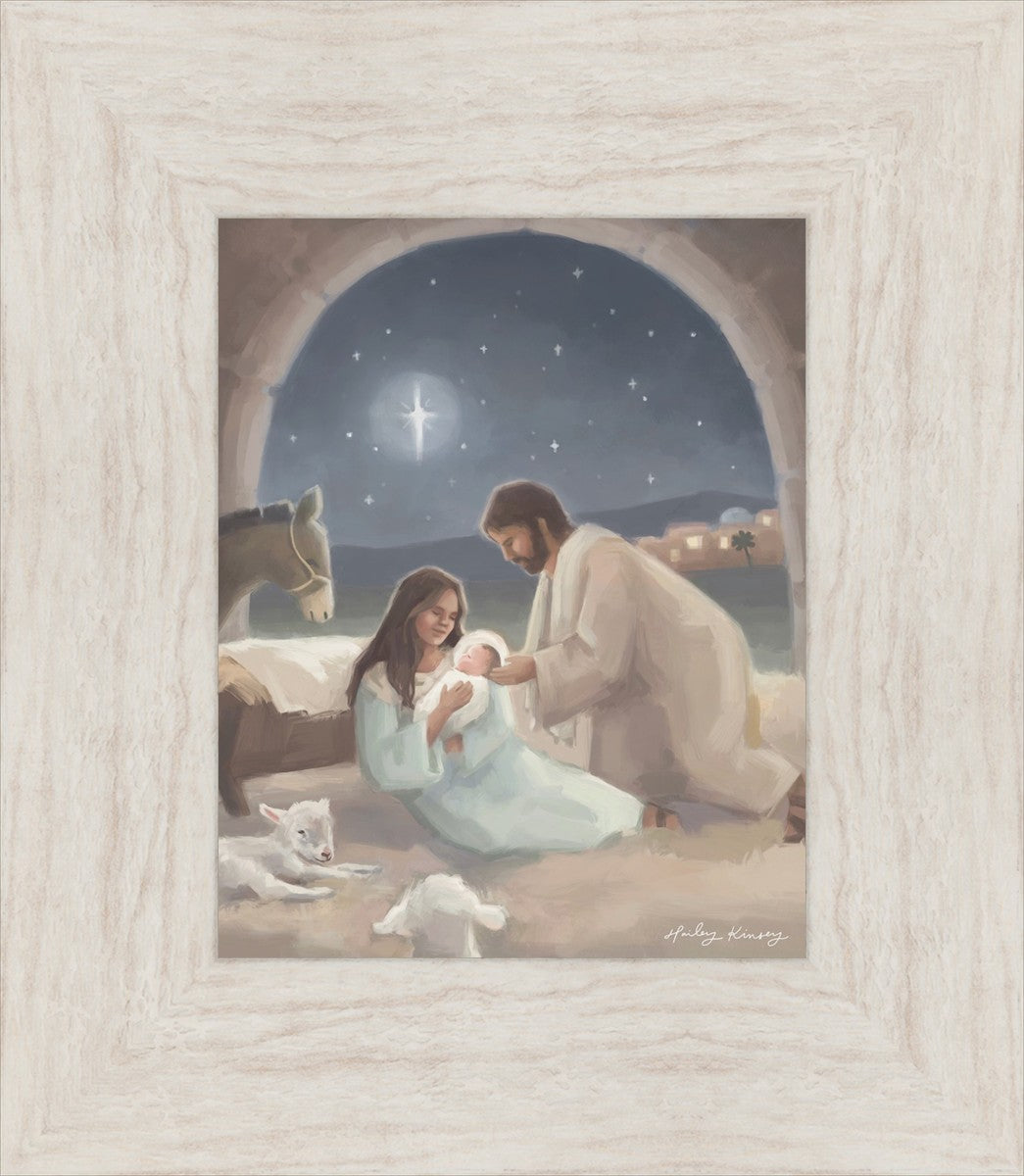 Behold Him By Hailey Kinsey - Inspirational Christian Wall Art for Home & Church Decor | Perfect for Living Room, Bedroom & Office