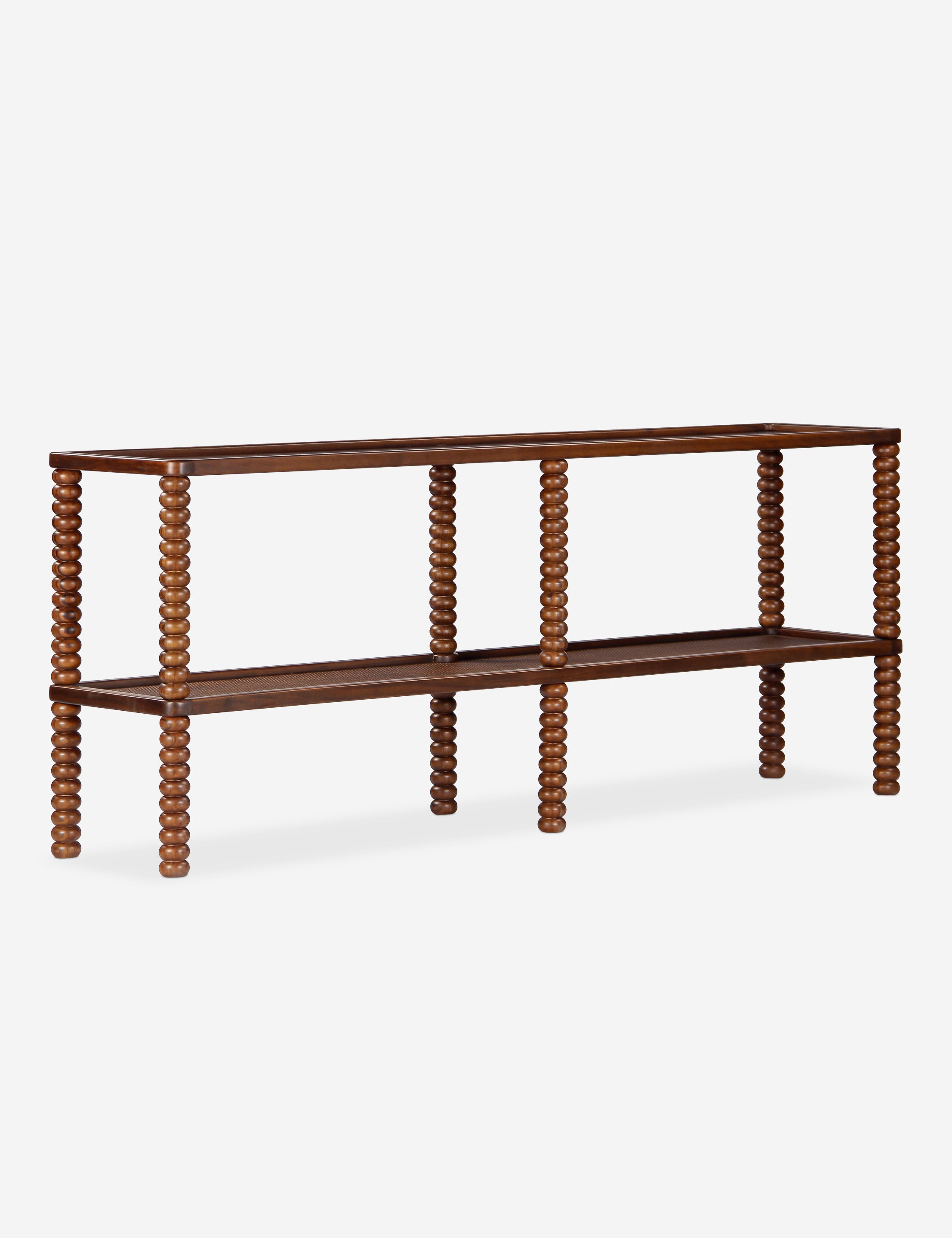 Modern Wooden Console Table - Entryway Sofa Table with Storage Shelf for Hallway, Living Room & Bedroom - Stylish Narrow Entry Table for Home Decor