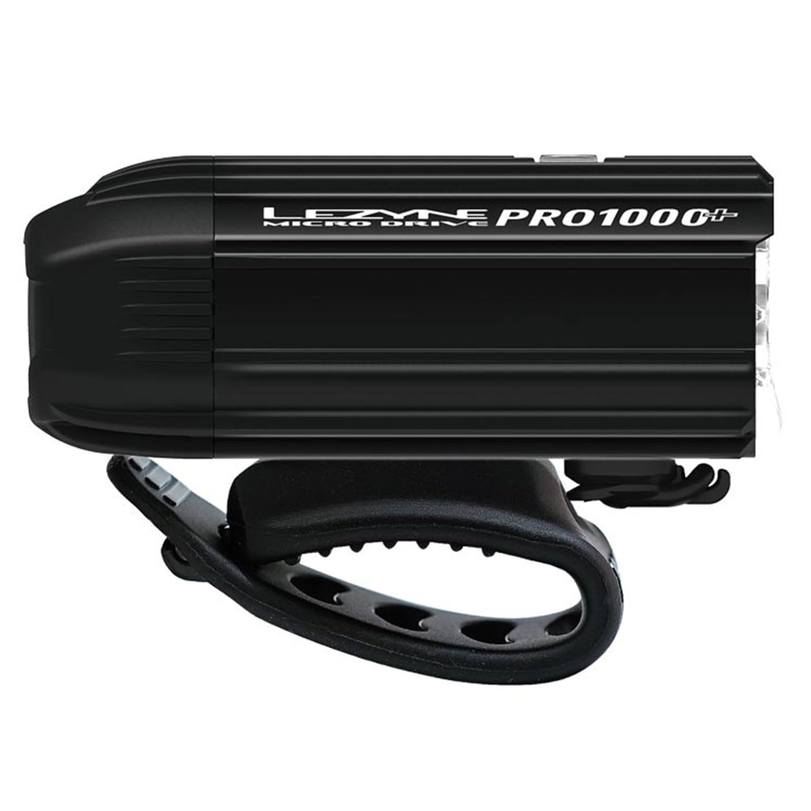 Lezyne Micro Drive Pro White LED Bike Light - USB Rechargeable Front Headlight for Road, Mountain & Gravel Cycling - Perfect for Night Rides & Commuting