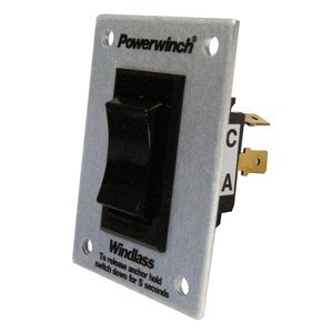 Powerwinch R001441 Helm Switch Kit for Marine Boat Winch Control - Durable Waterproof Switch for Easy Anchor and Sail Handling on Boats and Yachts