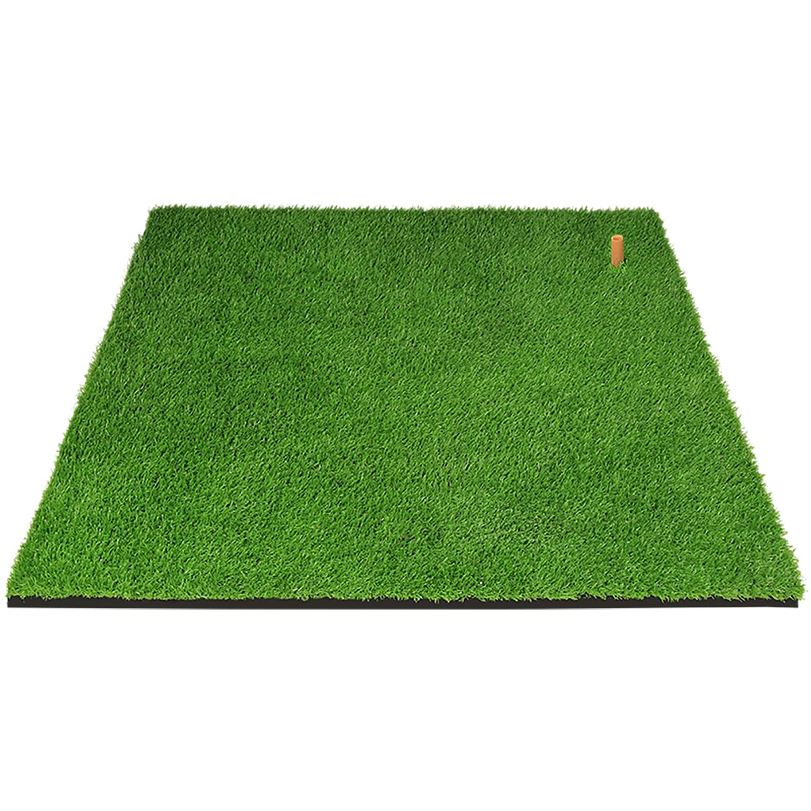 Premium Golf Hitting Mat - 1×1m Synthetic Turf Training Aid for Swing Practice | Portable Indoor/Outdoor Golf Mat for Backyard, Garage & Driving Range