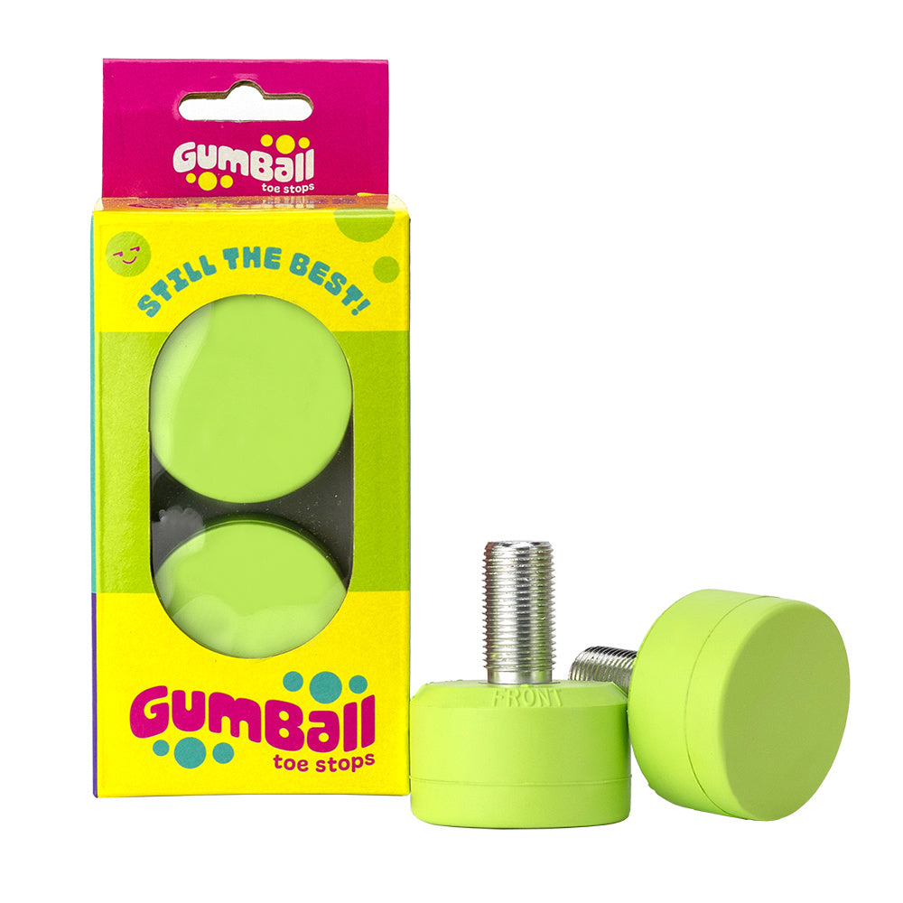 Antik Gumball Roller Skate Toe Stops (Pair) - Premium Roller Skating Accessories for Derby, Artistic & Outdoor Skating