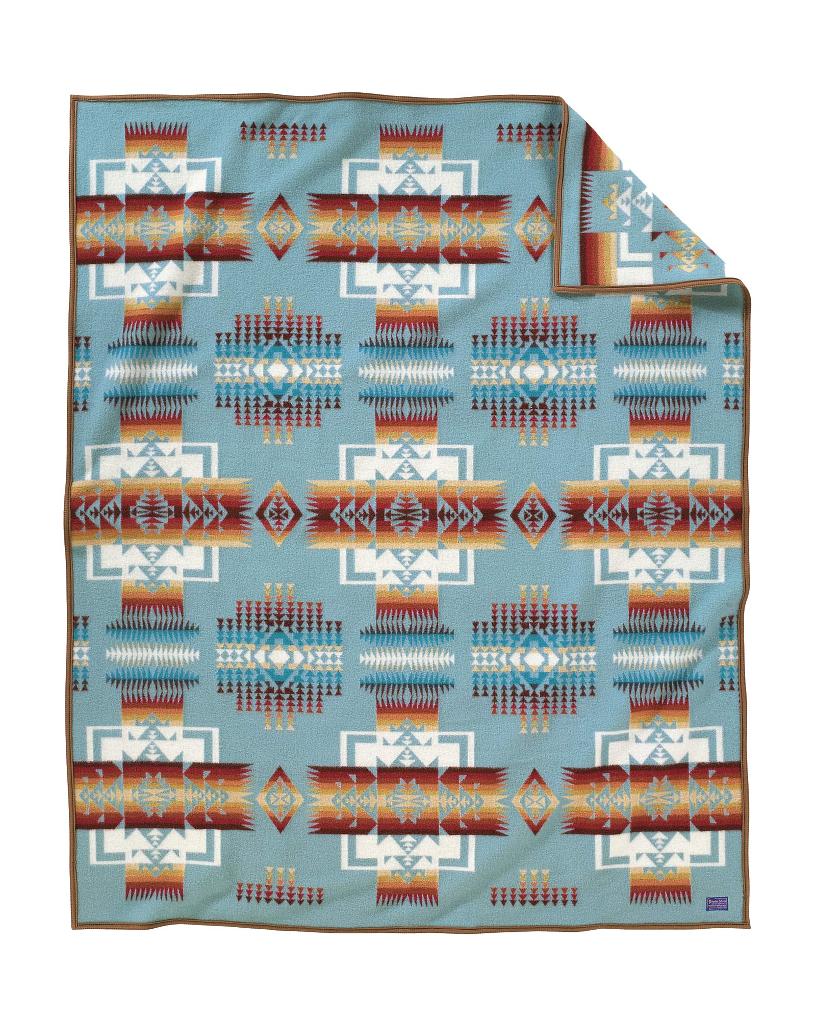 Pendleton Chief Joseph Wool Blanket - Premium Native American Design, Warm & Durable, Perfect for Camping, Home Decor & Gifts