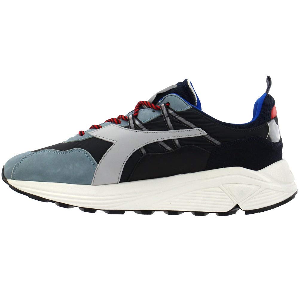 Diadora Men's Rave Nylon Sneakers - Lightweight Casual Walking Shoes in Blue, Size 5 D - Perfect for Everyday Wear & Urban Street Style