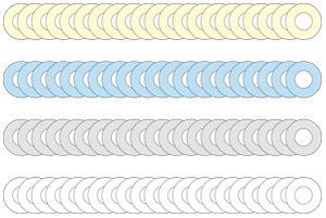 16mm x 0.2mm Gray Flute Pad Shim - Perfect for Woodwind Instrument Repair & Maintenance (Clarinet, Saxophone, Flute)
