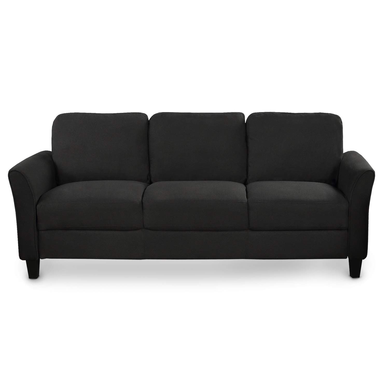 Merax Small Sofa Couch Set - Upholstered Armchair & 3-Seat Sofa Living Room Furniture - Modern Home Decor for Small Spaces, Apartments & Cozy Living Rooms