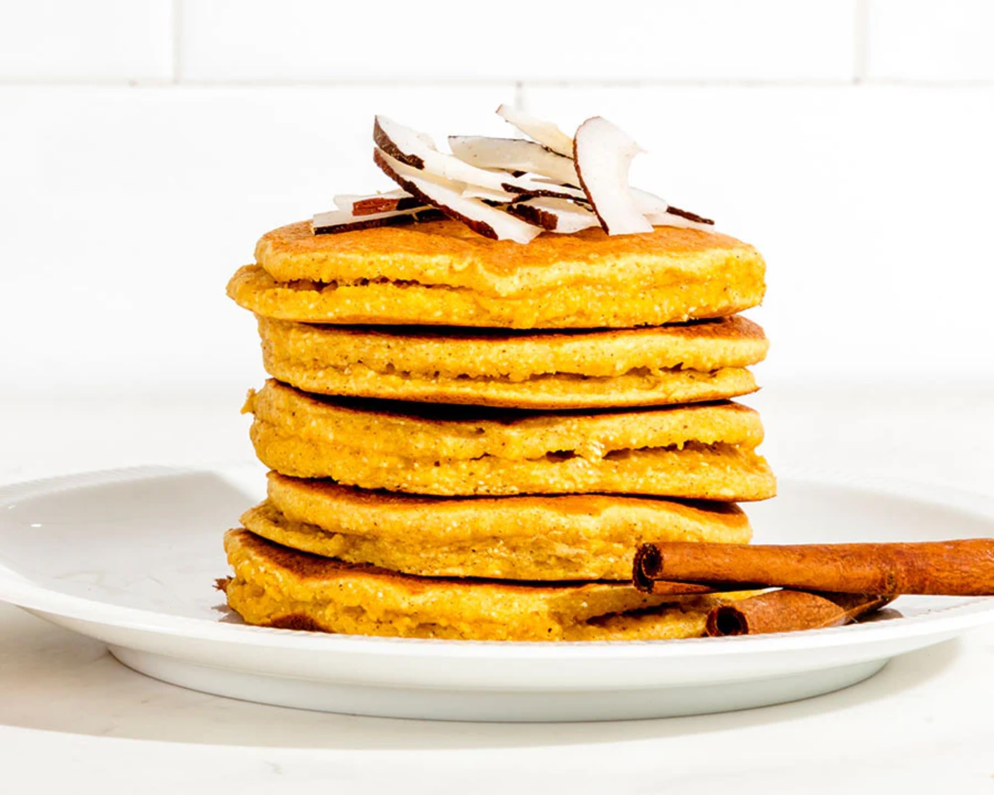 Birch Benders Pumpkin Spice Pancake & Waffle Mix - 16oz (1 Pack) with By The Cup Swivel Spoons | Easy Breakfast Solution for Fall Mornings & Holiday Brunches