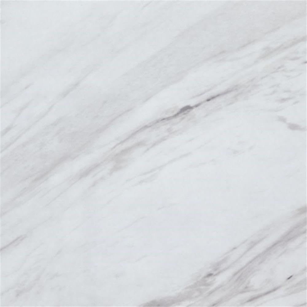 BOWERY HILL Modern Gold and White Marble Top Metal Side Table - Perfect for Living Room, Bedroom, or Office Accent Furniture