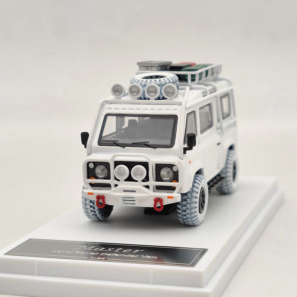 1:64 Scale Land Rover Defender Metal Diecast Model Car - Limited Edition Miniature Van Camp Toy for Collectors & Hobbyists | Perfect for Display, Gifts & Car Enthusiast Collections