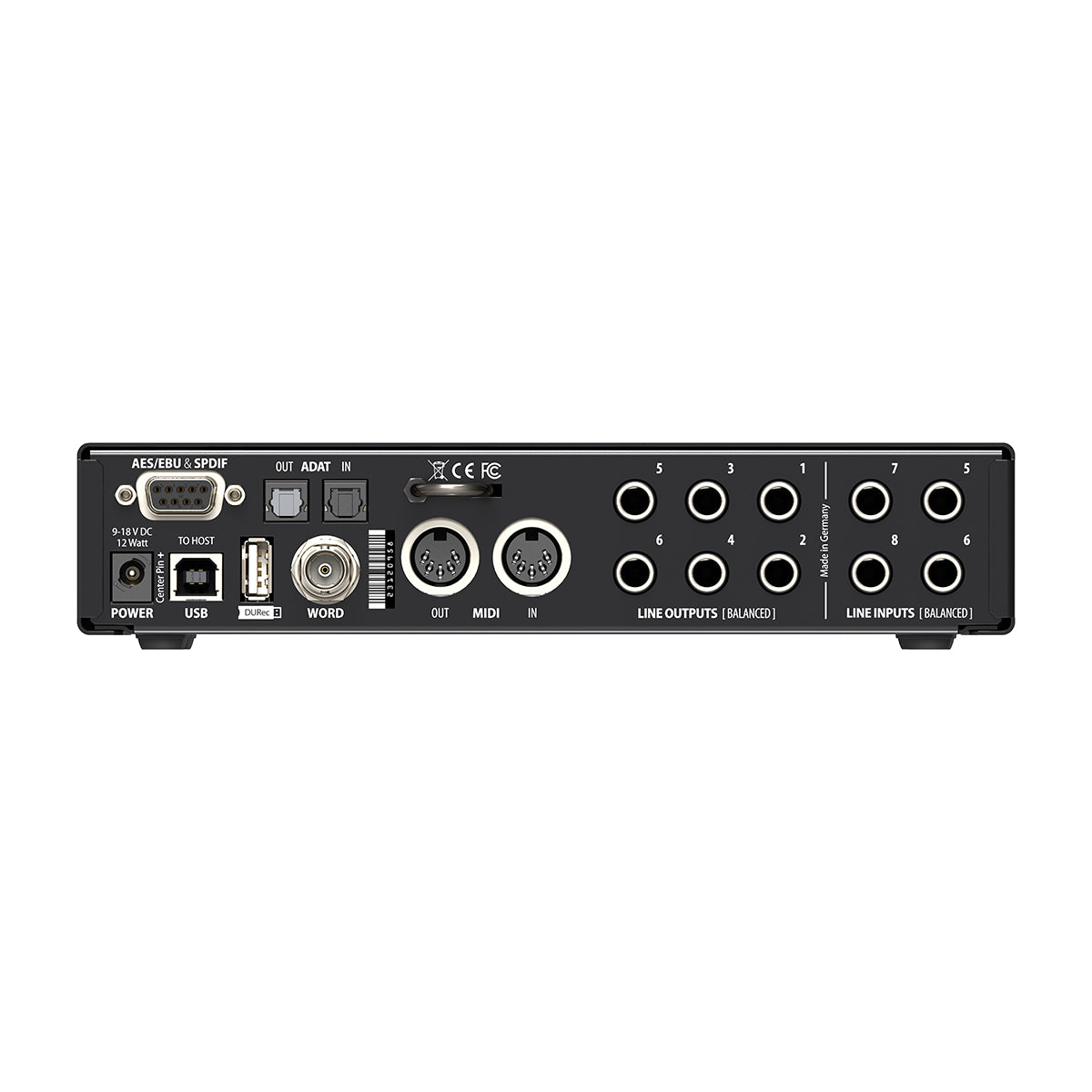 RME Fireface UCX II 40-Channel Professional USB Audio Interface for Studio Recording, Live Performance & Podcasting