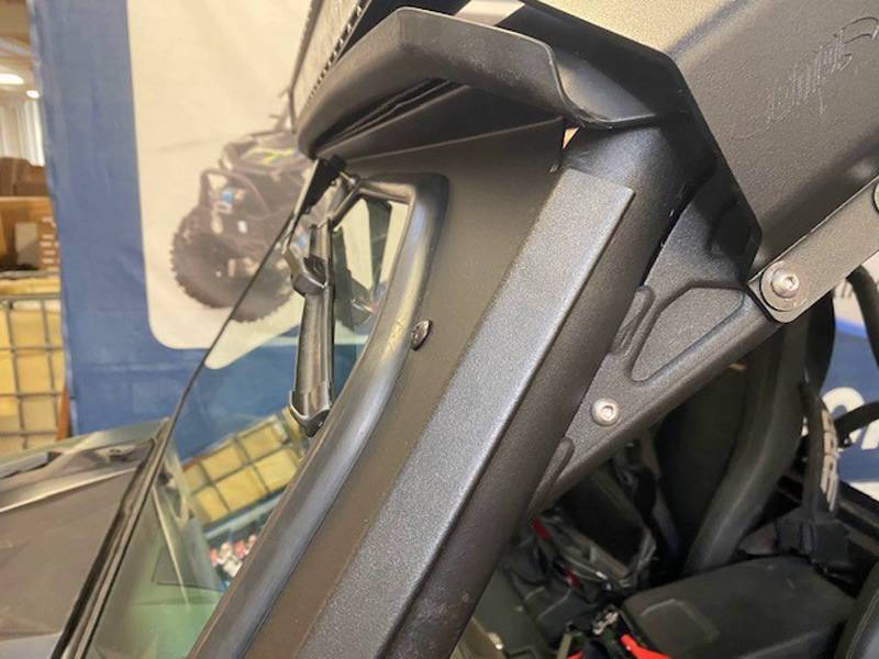 EMP Wolverine RMAX 1000 & X2 R Spec 850 ATV/UTV Windshield - Durable Polycarbonate Glass for Off-Roading, Hunting & Farm Work - Fits 2015-2023 Models