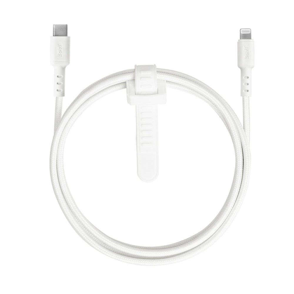 3sixT Durable USB C to Lightning Cable 1.2m (4ft) - Fast Charging & Data Sync for iPhone 14/13/12/11/X/8, iPad - Home, Office & Travel Use