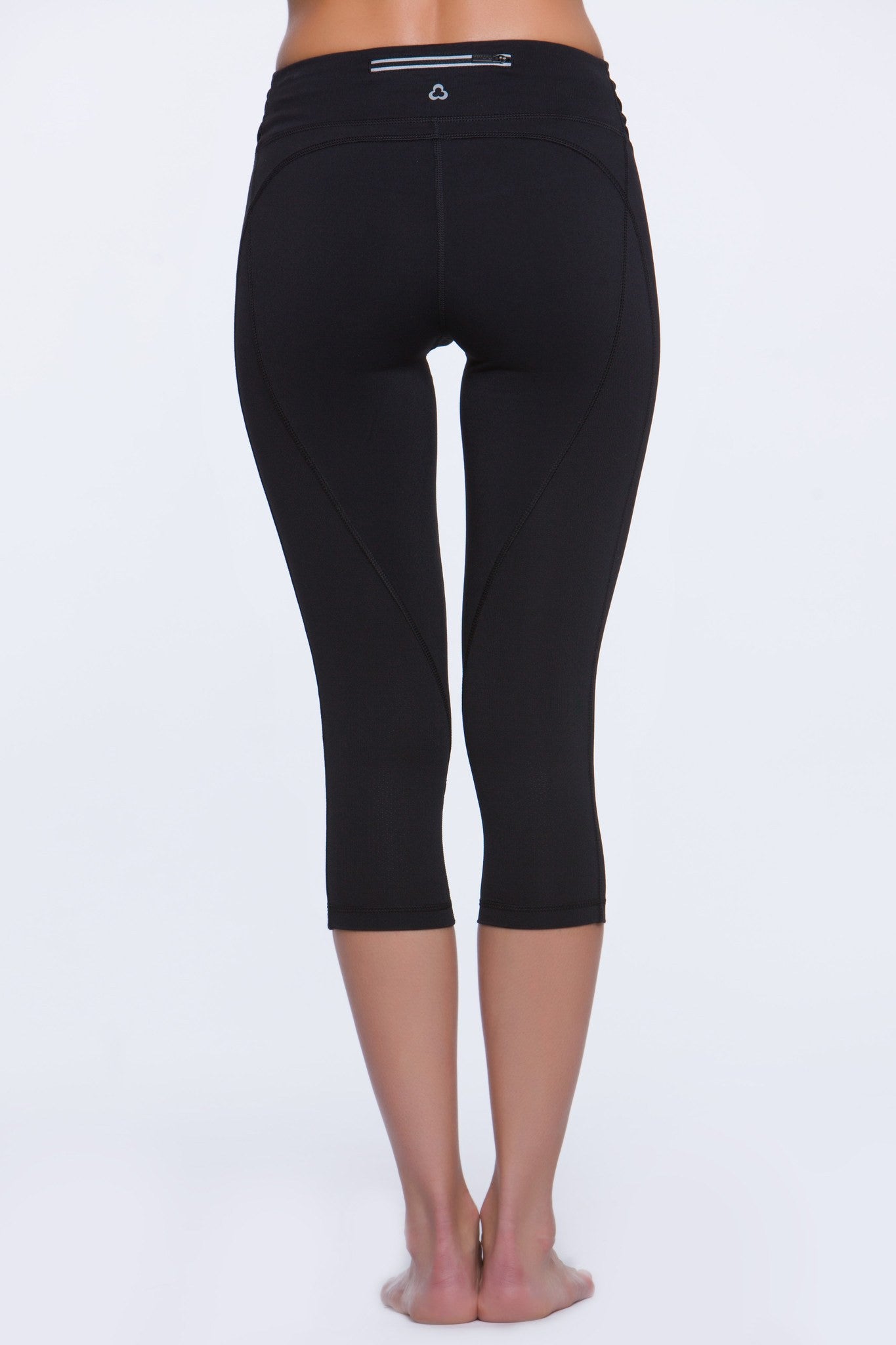 Pure Capris Legging - High Waist Yoga Pants for Women, Comfortable Workout Leggings, Stretchy Athletic Tights - Perfect for Yoga, Running, Gym & Lounge Wear