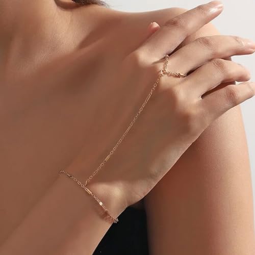 E：Gold Fashion Hand Chain
