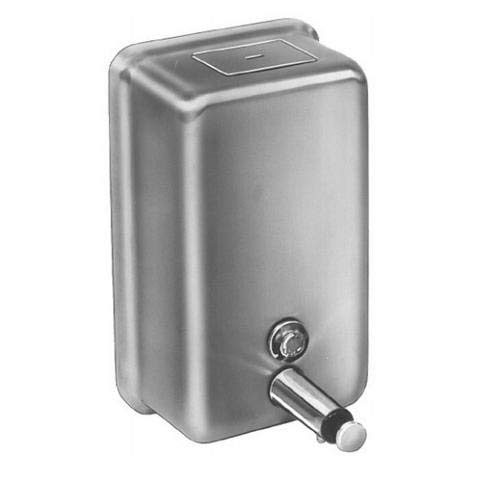 Bradley 6562-730000 Foam Soap Dispenser - Surface Mount Vertical (Pack of 3) - Ideal for Restaurants, Offices & Public Restrooms