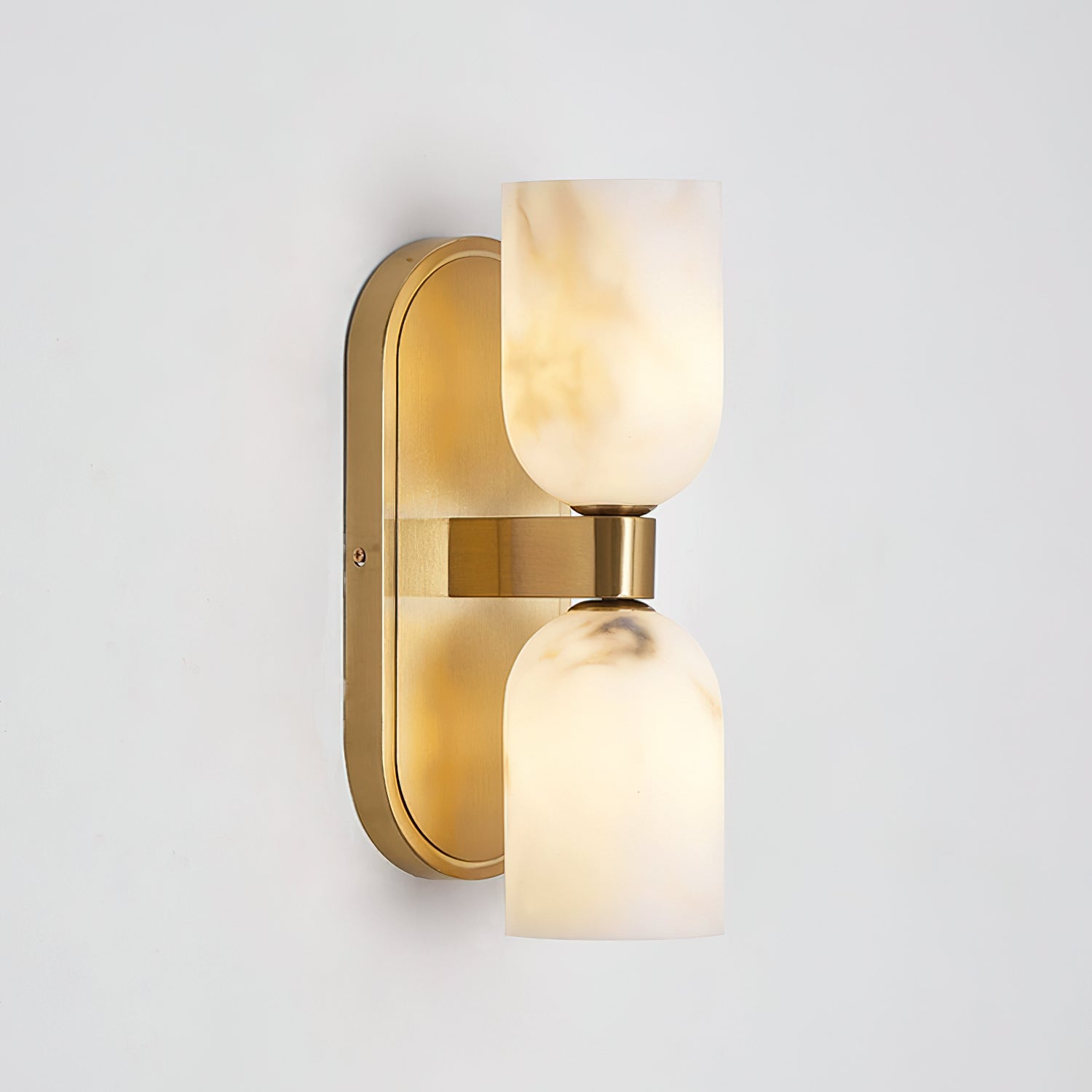 Modern Aurind Wall Lamp - Sleek LED Sconce Light for Bedroom, Living Room & Hallway - Energy Efficient Dimmable Wall Lighting Fixture (Black/White) - Perfect for Ambient, Accent, and Task Lighting
