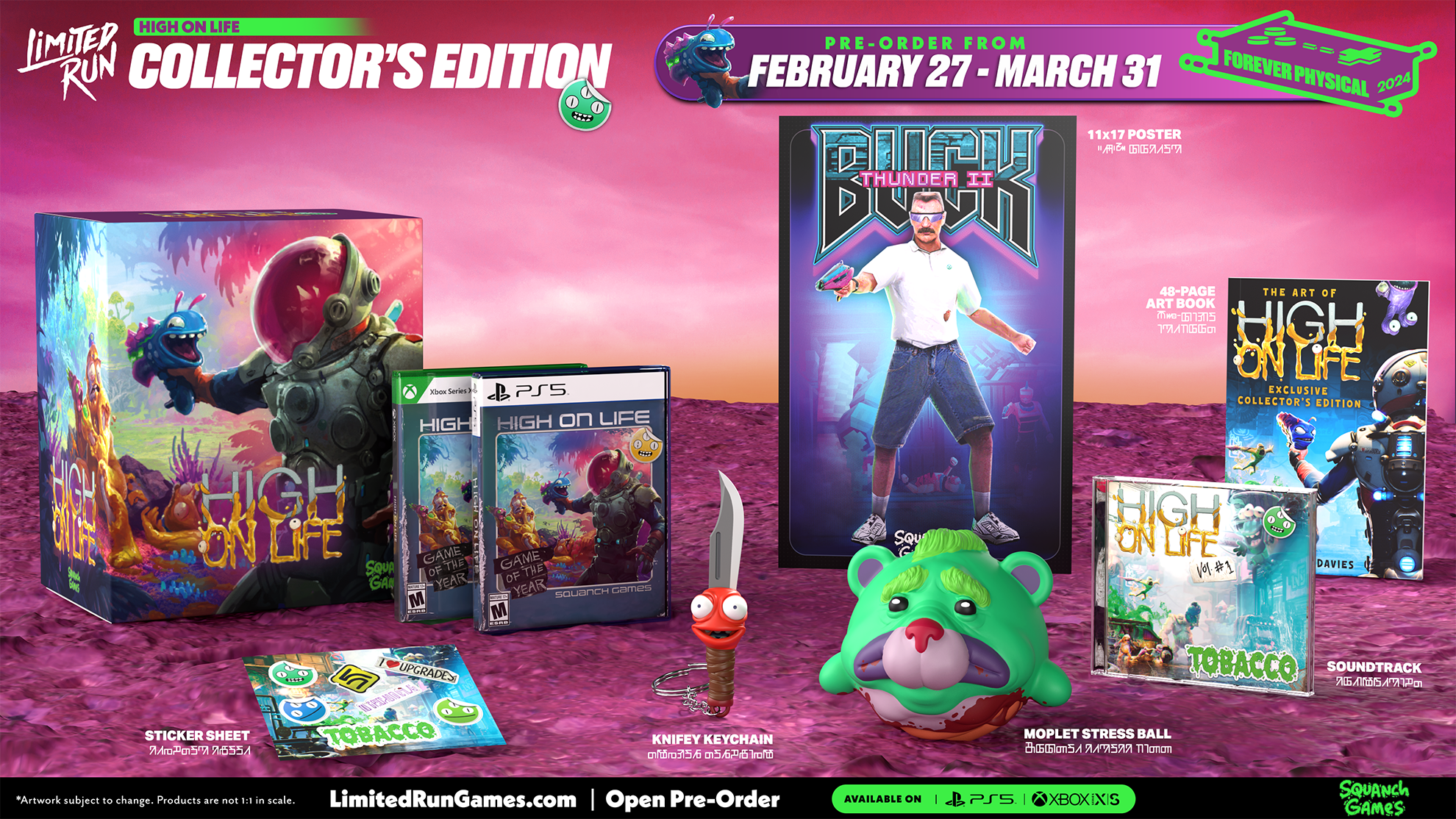 High On Life Collector's Edition for Xbox Series X | Limited Edition Game Bundle | Perfect for Gaming Enthusiasts & Collectors
