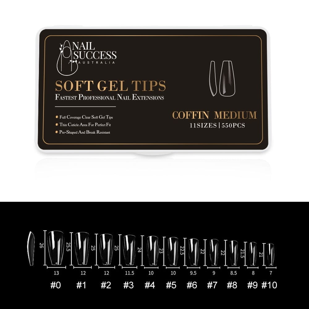 Soft Gel Press On Nails - Natural Looking Fake Nails for Easy DIY Manicure | Perfect for Parties, Weddings & Everyday Wear