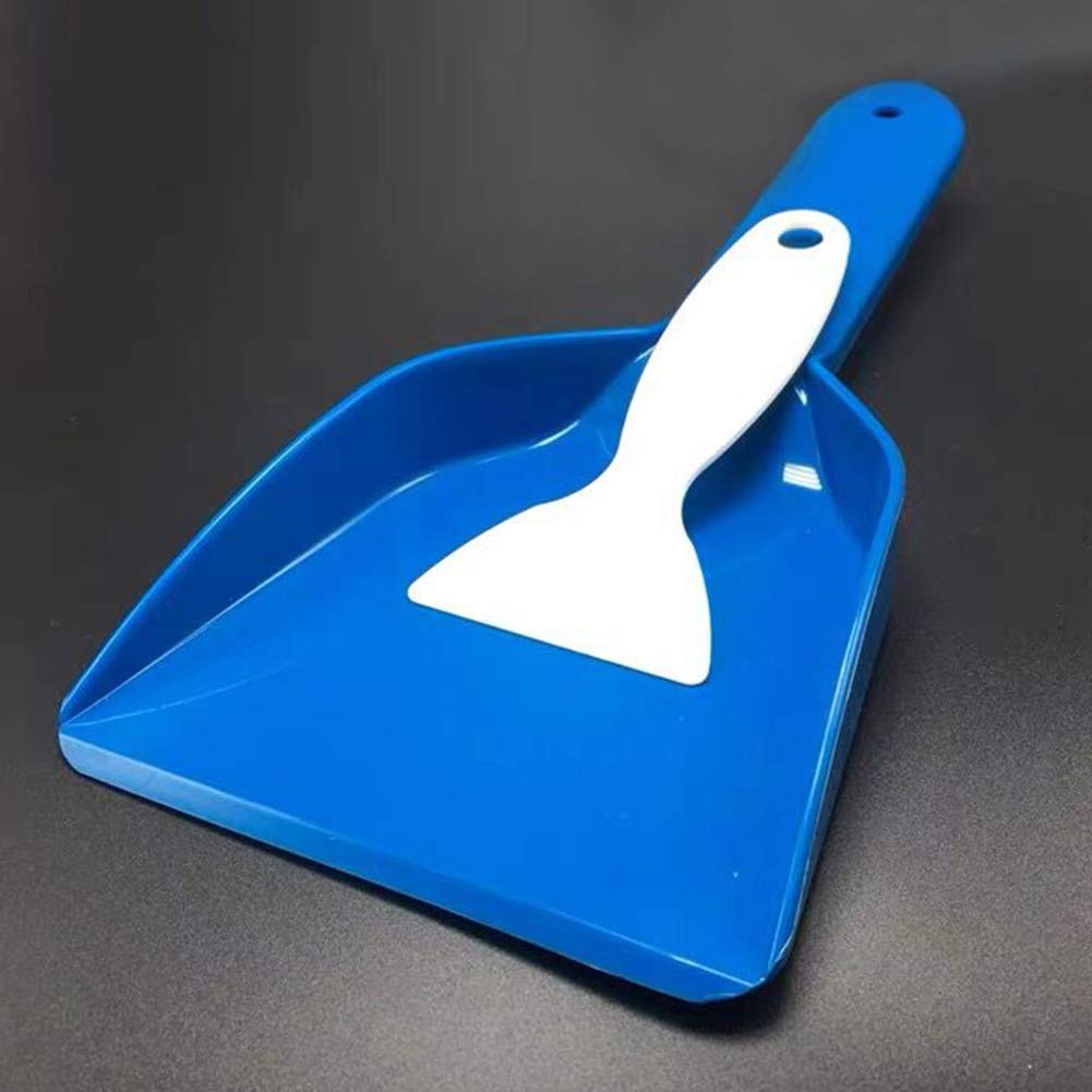 3-Pack Plastic Ice Scraper & Snow Remover - Heavy Duty Freezer Frost Shovel for Refrigerator, Car Windshield & Sidewalk Cleaning - Perfect for Winter Home & Auto Maintenance