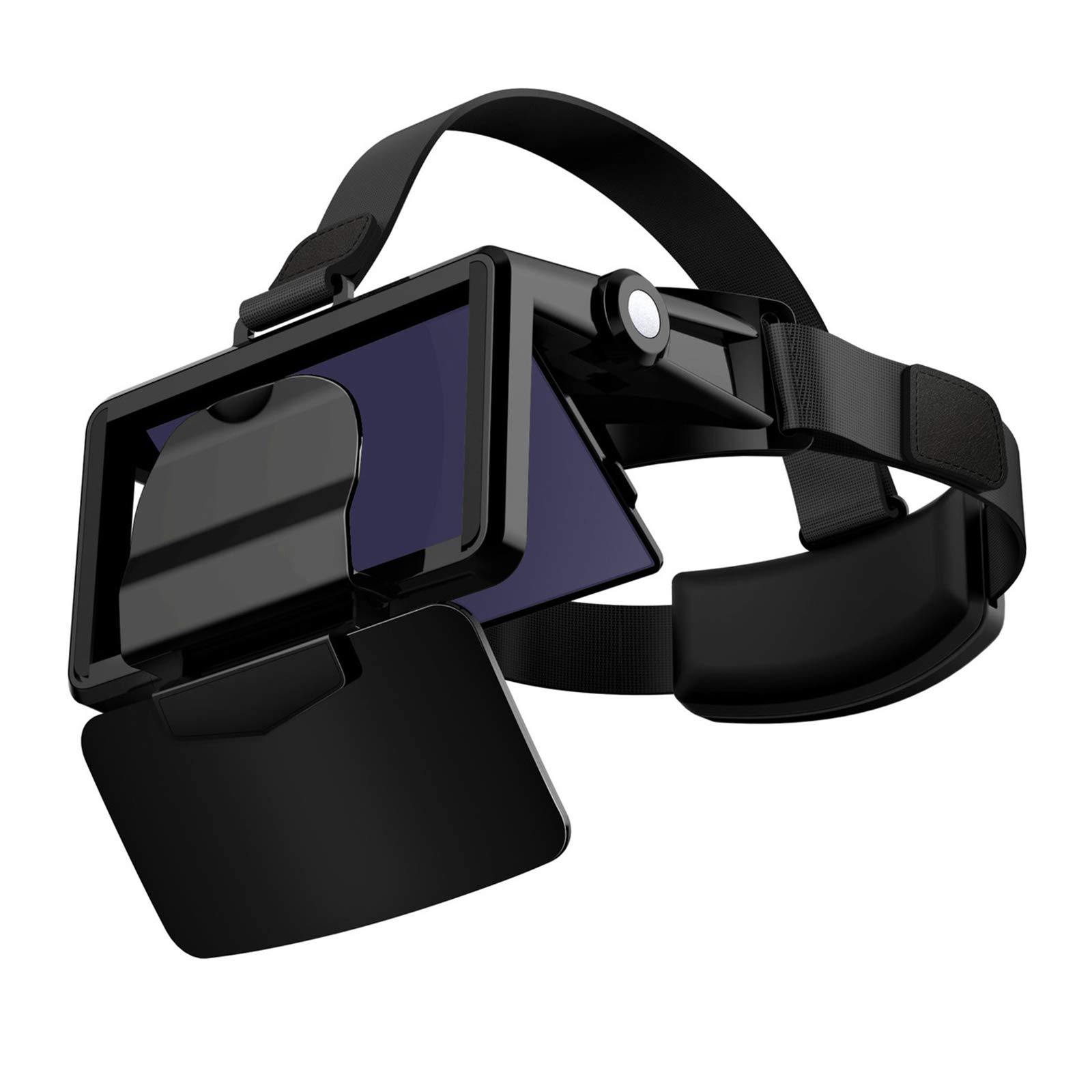 Best VR Headset for Smartphones - WWDKF Virtual Reality Glasses 3D Gaming & Cinema Experience, Compatible with iPhone & Android Phones 4.7-6.0 Inches - Perfect for Home Entertainment, Movie Watching & Immersive Gaming