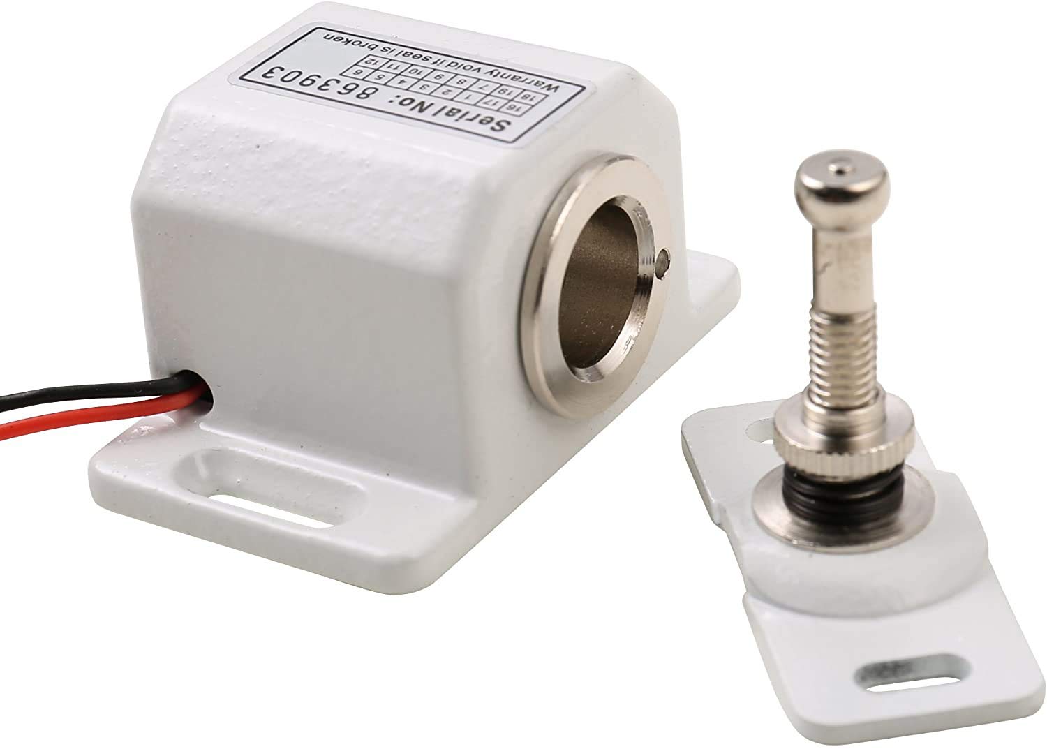 12V DC Metal Fail-Safe Mini Electric Cabinet Lock - Secure File Cabinets, Display Cases & Storage Units | Ideal for Offices, Retail Stores & Home Security Systems