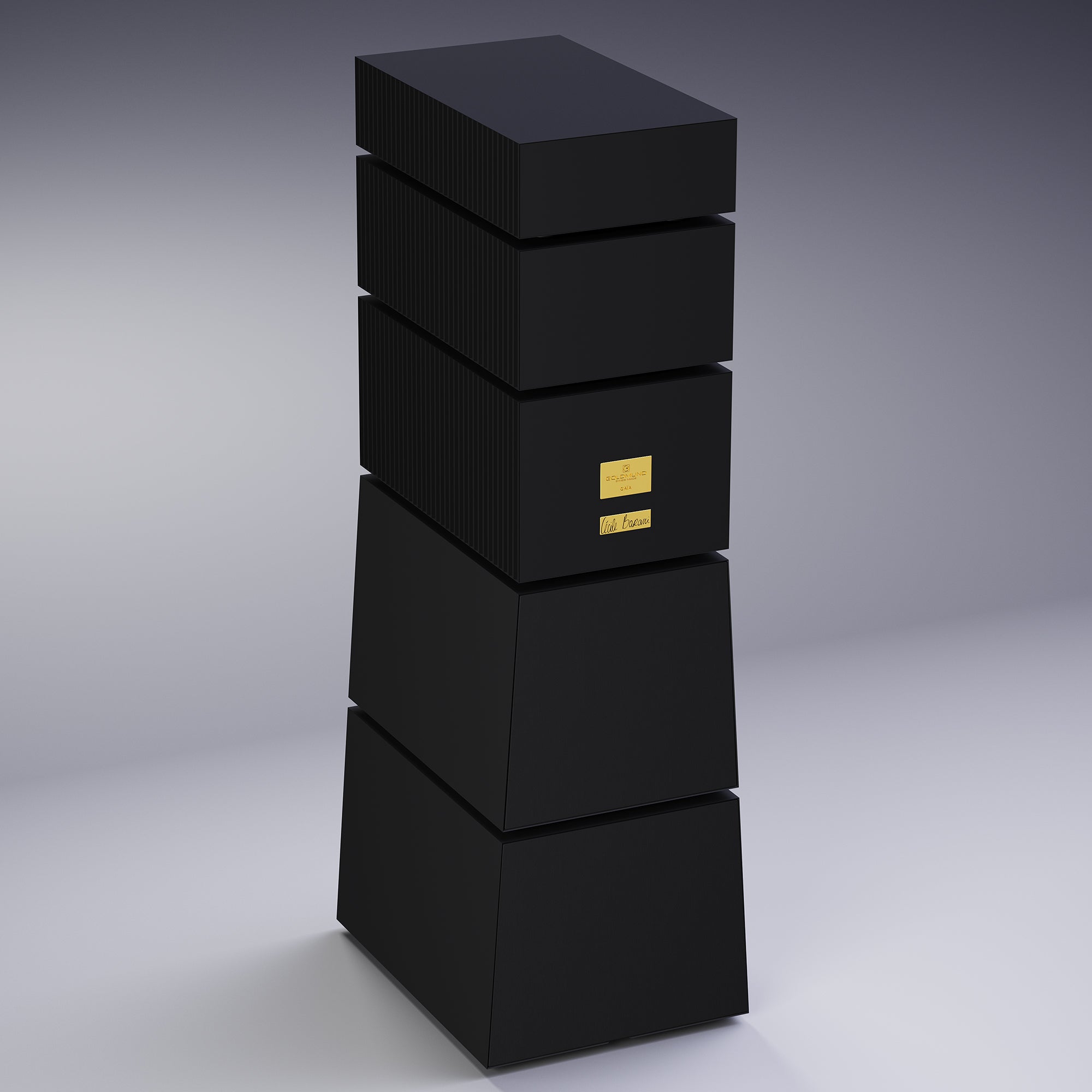 Goldmund GAIA Premium Active Wireless Bluetooth Speakers - High-Fidelity Sound for Home Theater, Music Studio & Audiophile Listening