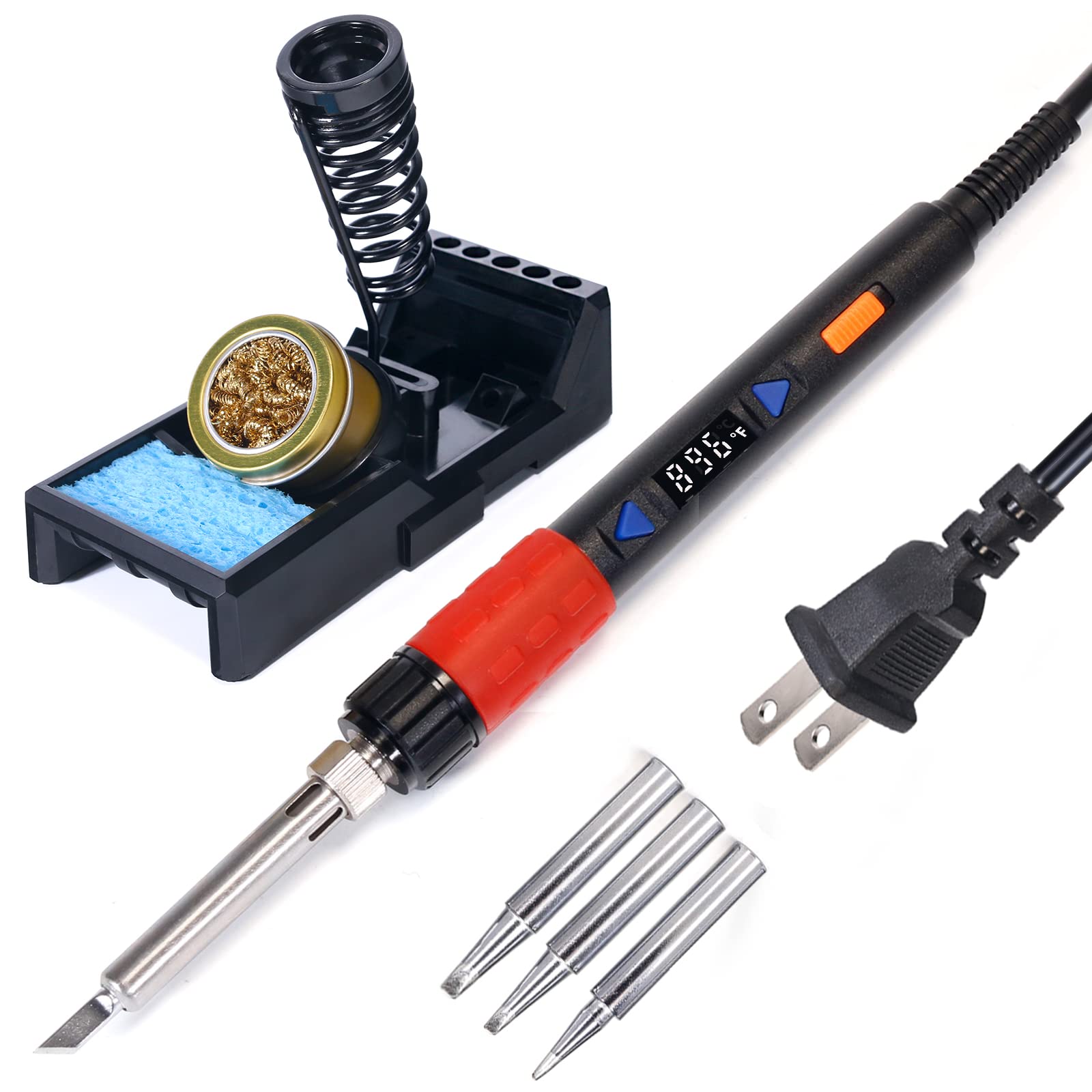 YIHUA 853D 2A USB Professional Soldering Station with Rework & Power Supply | Includes 928D-III High Power Soldering Iron, Cleaning Kit & Accessories | Perfect for Electronics Repair, DIY Projects & PCB Work