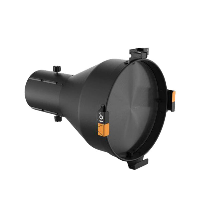 Chauvet Professional OHDLENS10 10 Degree Ovation Ellipsoidal HD Lens Tube for Stage Lighting - Perfect for Theaters, Concerts, and Live Events