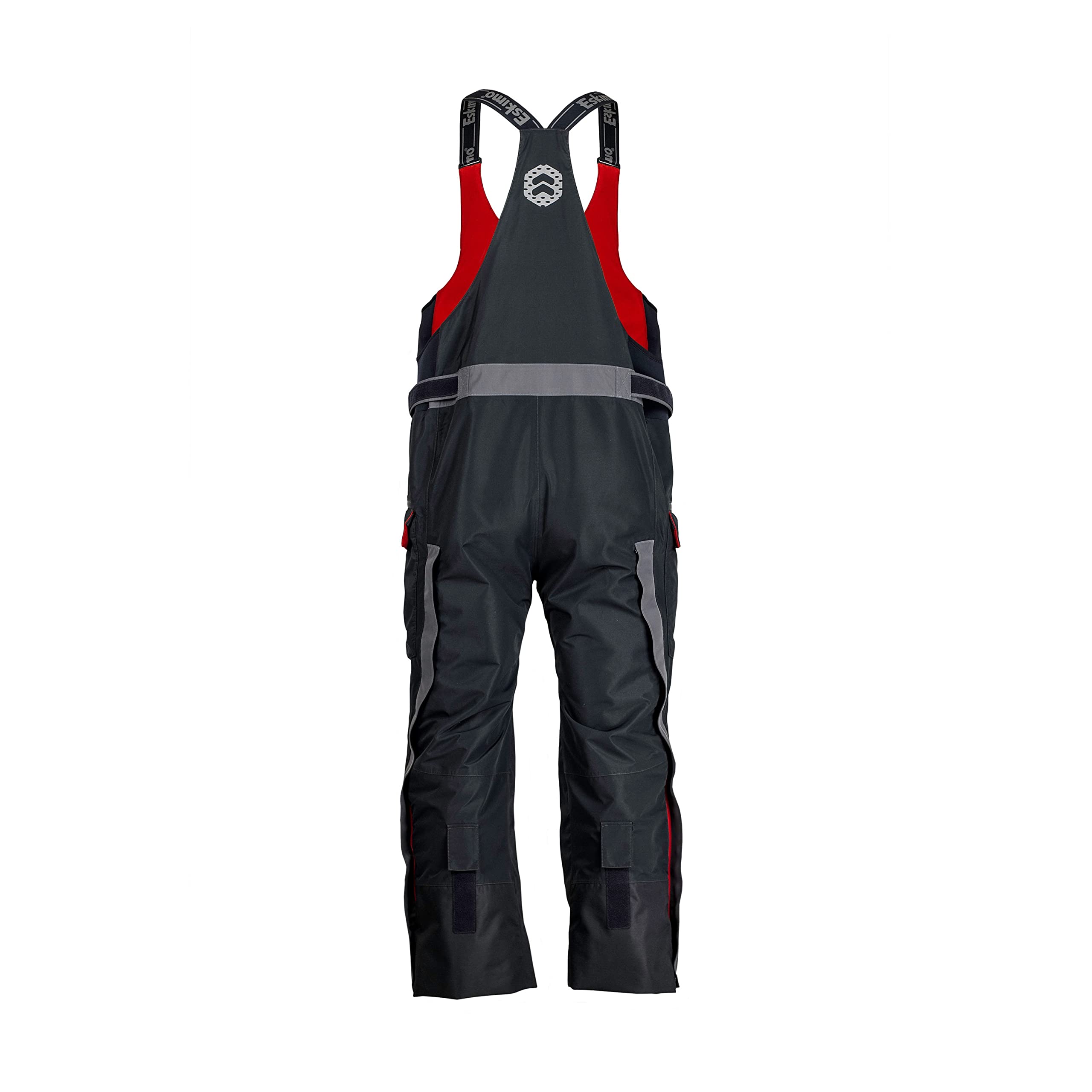Eskimo Men's Superior Insulated Snow Bib Overalls - Waterproof Winter Work Pants for Cold Weather, Hunting & Snowmobiling - Black