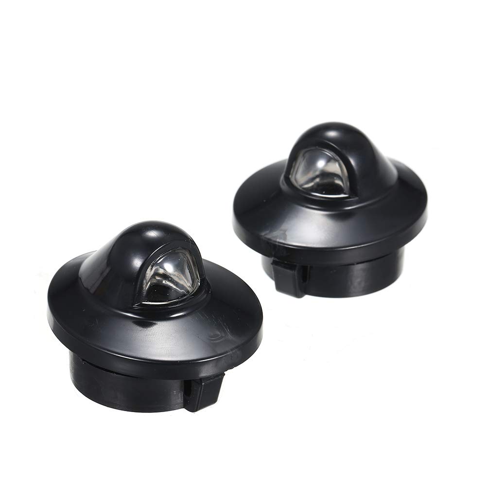 Fesjoy 2Pcs License Plate Light Lens Replacement for Trucks - Compatible with #F37Z-13550-AA - Durable & Waterproof Car Accessories for Night Driving & Vehicle Safety