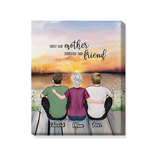 Mother And 2 Sons - First our