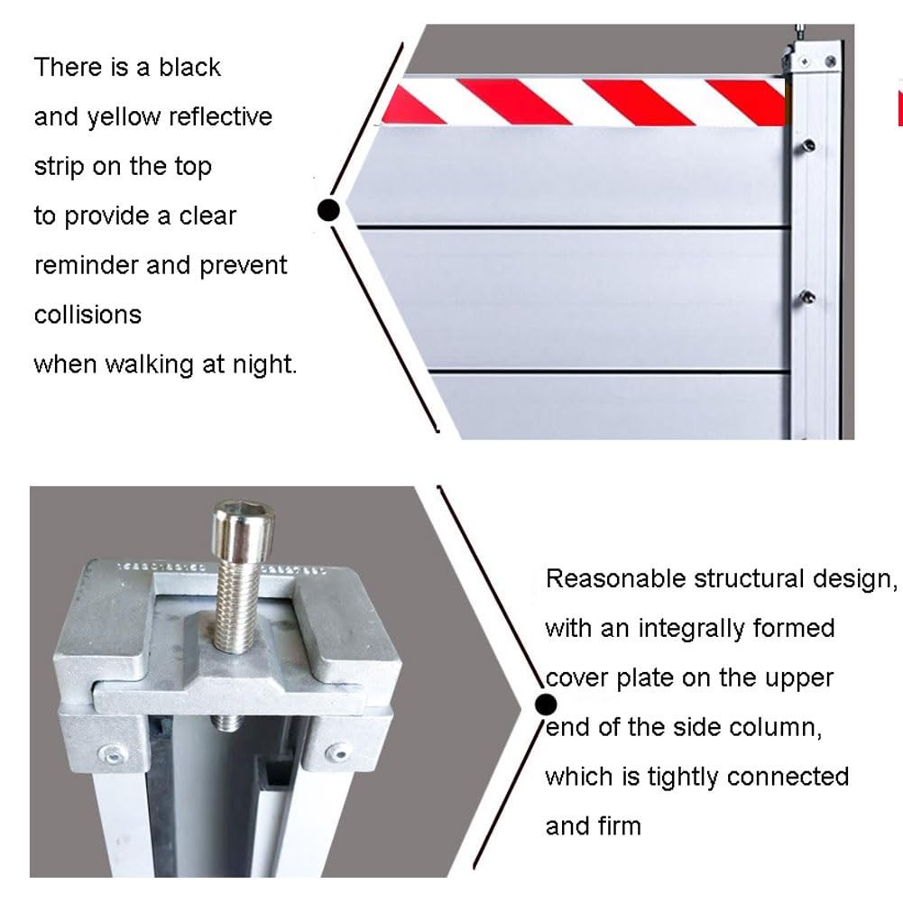 Best Reusable Flood Barriers for Home & Doors | Dam Easy Flood Protection Barrier | Mobile Flood Defense for Storms & Emergencies | HXQSL