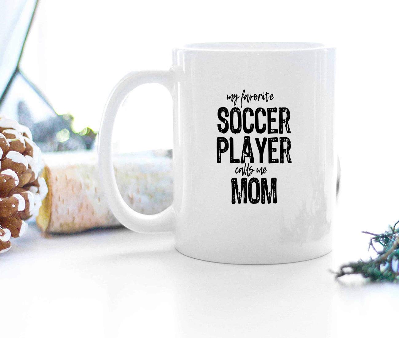 11Oz Soccer Mom Squad Coffee Mug - Unique Mother's Day Gift for Women, Grandma, Wife - Perfect for Coffee, Tea & Gifts (Ideal for Soccer Moms & Team Moms)