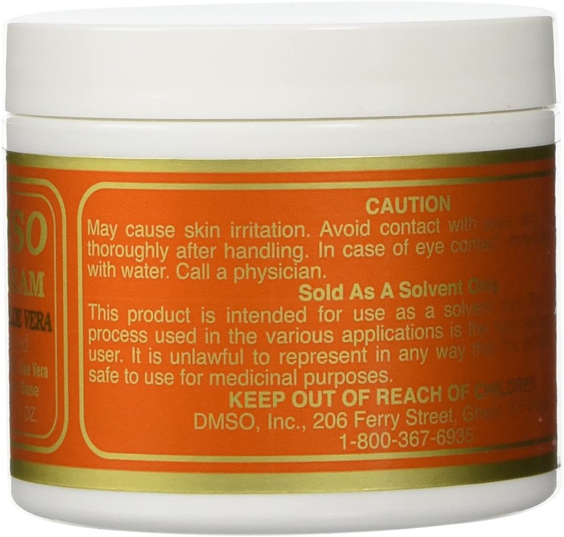 DMSO Cream with Aloe Vera & Rose Scent - 4 oz | Soothing Muscle & Joint Pain Relief | Perfect for Post-Workout Recovery & Arthritis Comfort