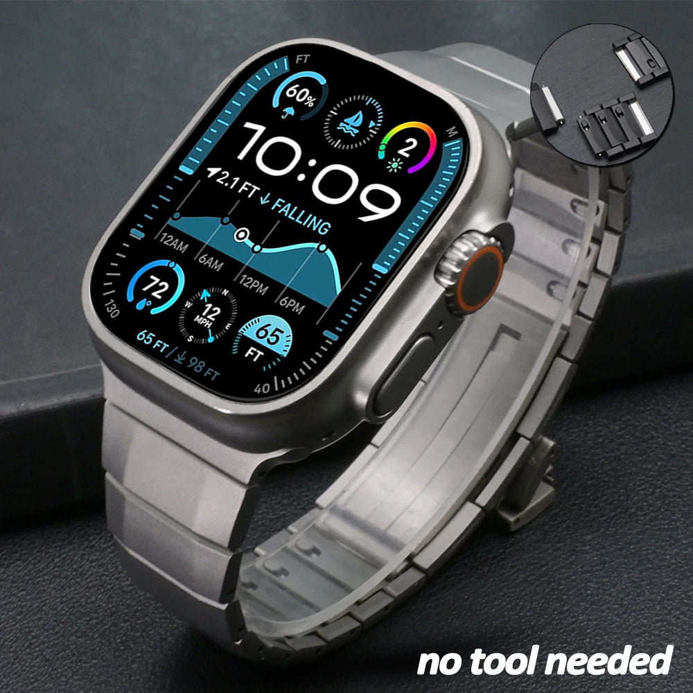 Premium Stainless Steel Quick Fit Watch Band - Durable & Adjustable for Men & Women | Perfect for Daily Wear, Workouts & Formal Occasions