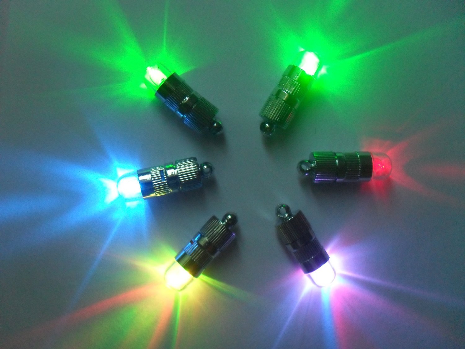 Kubert® 12-Pack Color Changing Mini Blinking LED Party Lights - Waterproof Fairy Lights for Balloons, Paper Lanterns, Birthday, Wedding, Halloween & Christmas Decor - Perfect for Indoor/Outdoor Party Centerpieces & Floral Arrangements