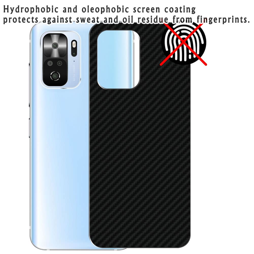 2-Pack Back Protector Film for vivo NEX 3 - Black Sticker Skin (Not Tempered Glass) | Scratch-Resistant Phone Back Cover | Perfect for Daily Use, Travel & Outdoor Activities
