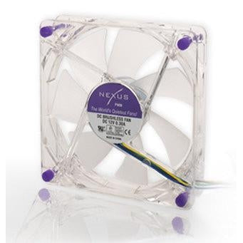 Nexus 80x80x25mm PWM Ultra Quiet PC Case Fan - SP802512H-03PWM - Perfect for Gaming Rigs, Workstations & Silent PC Builds