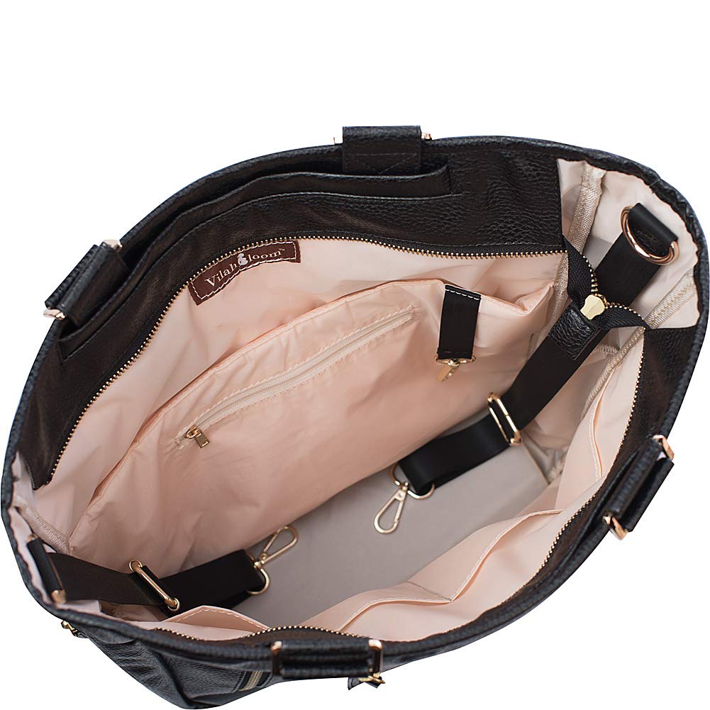 Premium Baby Diaper Bag for Parents - Dark Roast/Black Waterproof Diaper Backpack - Perfect for Travel, Daycare & On-the-Go Moms & Dads