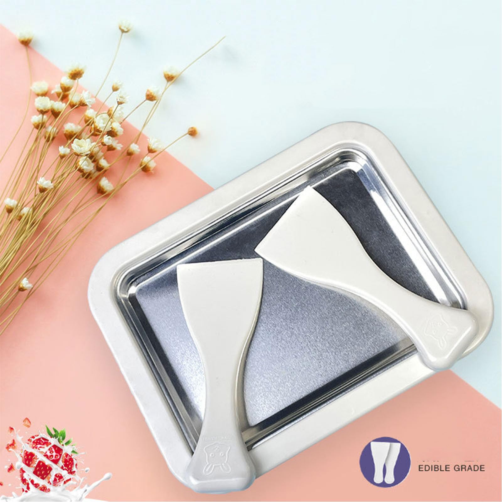Zhouyqx LX Mini Ice Cream Maker for Home - 304 Stainless Steel Yogurt & Frozen Dessert Machine for Kids & Adults - Perfect for Summer Treats, Birthday Parties, and Family Gatherings