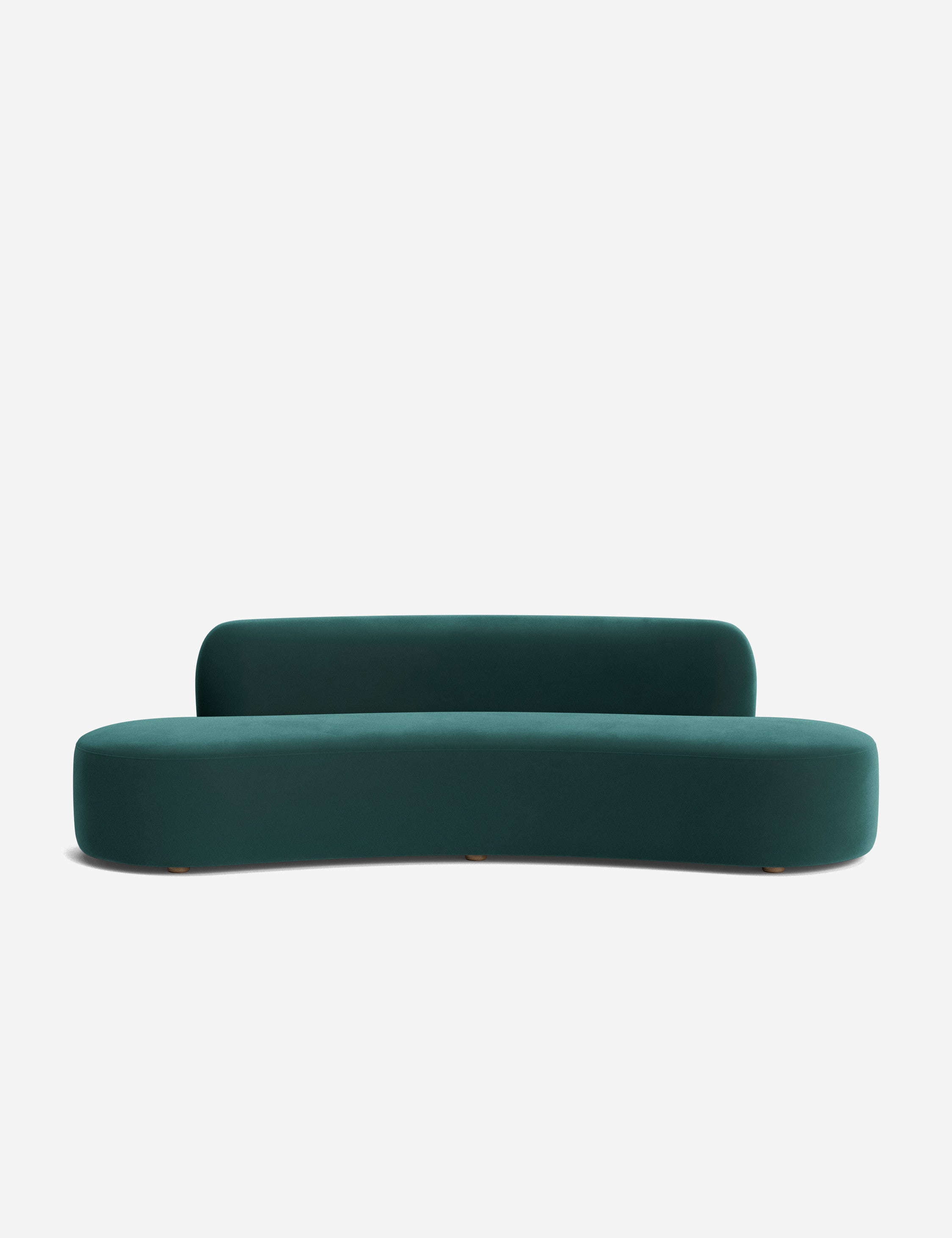 Modern Cara Sofa - Comfortable 3-Seater Fabric Couch for Living Room, Lounge & Office - Stylish Mid-Century Design with Soft Cushions